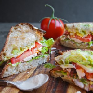 Cobb Salad Sandwich - Shutterbean