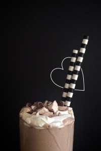 Bittersweet Chocolate Malted Milkshakes - Shutterbean