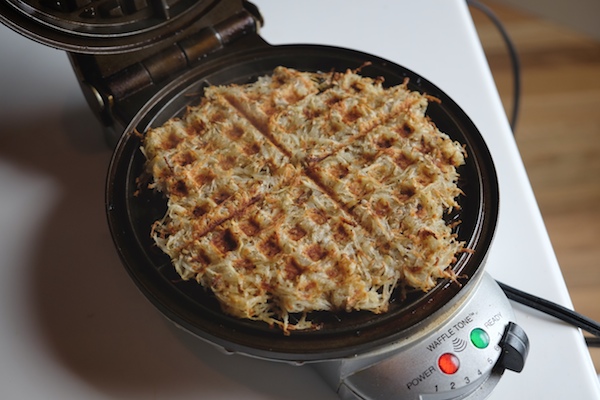 Hash Brown Waffles - Shutterbean