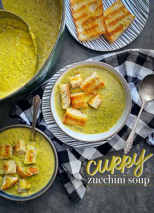 Curry Zucchini Soup (dairy-free!)