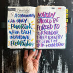 A community can only flourish when... writing by Tracy Benjamin of Shutterbean.com- i love lists