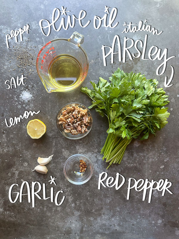 Change up your pesto game and make Parsley Pesto! Find the recipe on Shutterbean.com! 