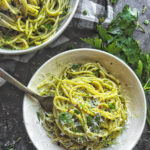 Change up your pesto game and make Parsley Pesto! Find the recipe on Shutterbean.com!