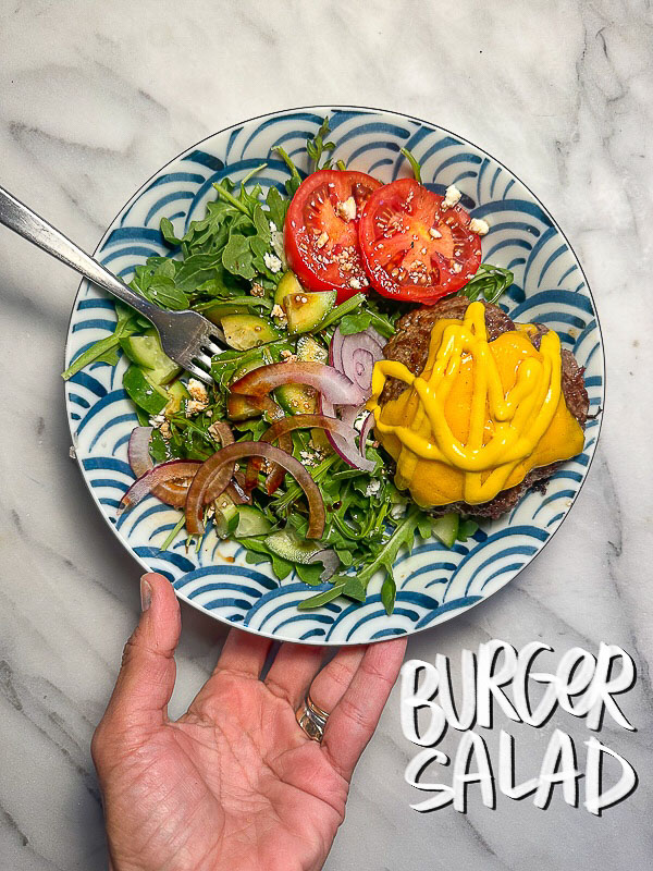 Burger Salad