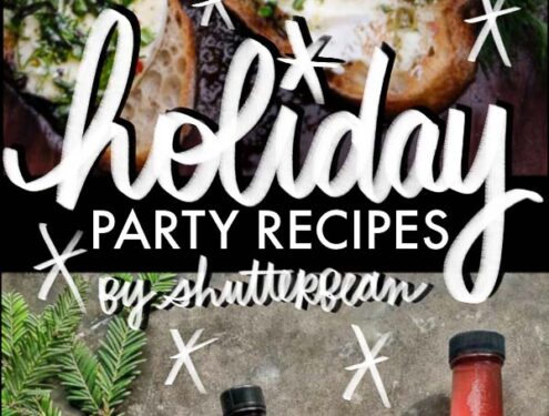 Need some Holiday Party Recipe inspiration? Tracy Benjamin from Shutterbean has you covered!