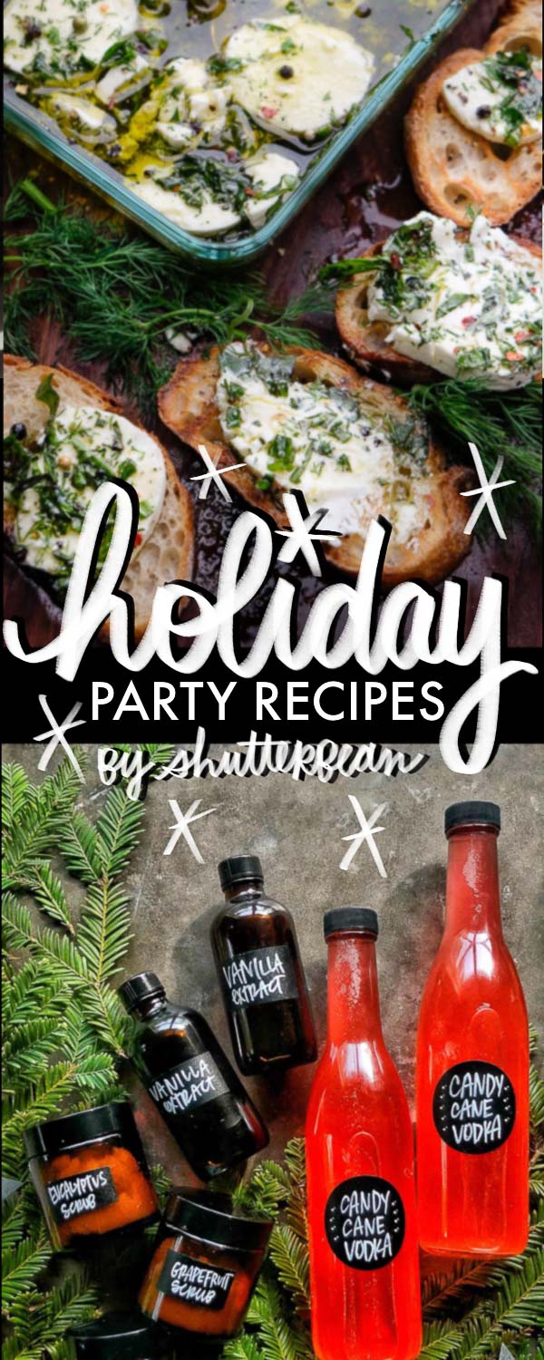 Need some Holiday Party Recipe inspiration? Tracy Benjamin from Shutterbean has you covered! 