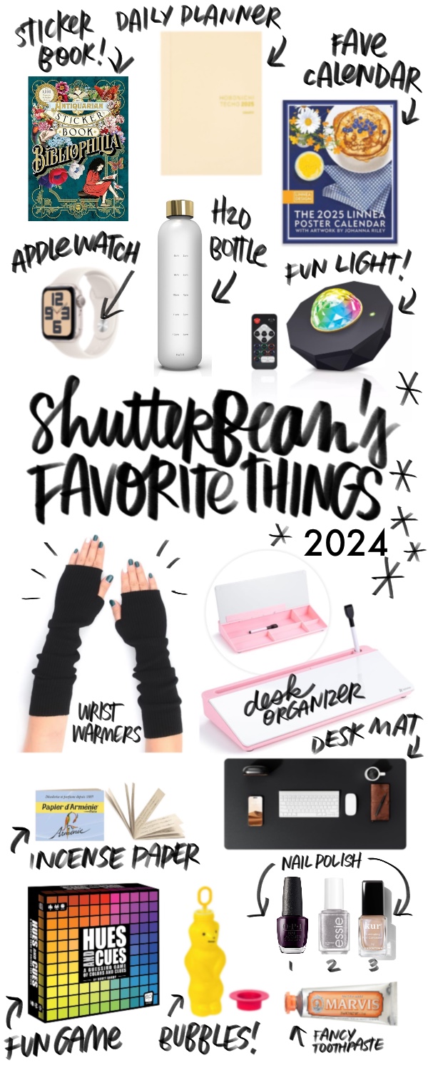 Shutterbean Favorite Things Gift Guide 2024-by Tracy Benjamin of Shutterbean.com