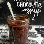 Make your own Homemade Chocolate Syrup in minutes! This easy, all-natural recipe is perfect for ice cream, milk, and coffee lovers alike. Save this for your next chocolate craving! Recipe on Shutterbean.com